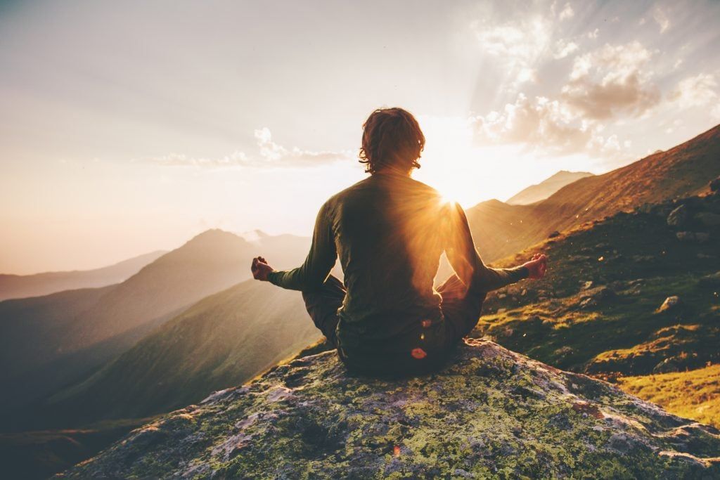 Meditating Man