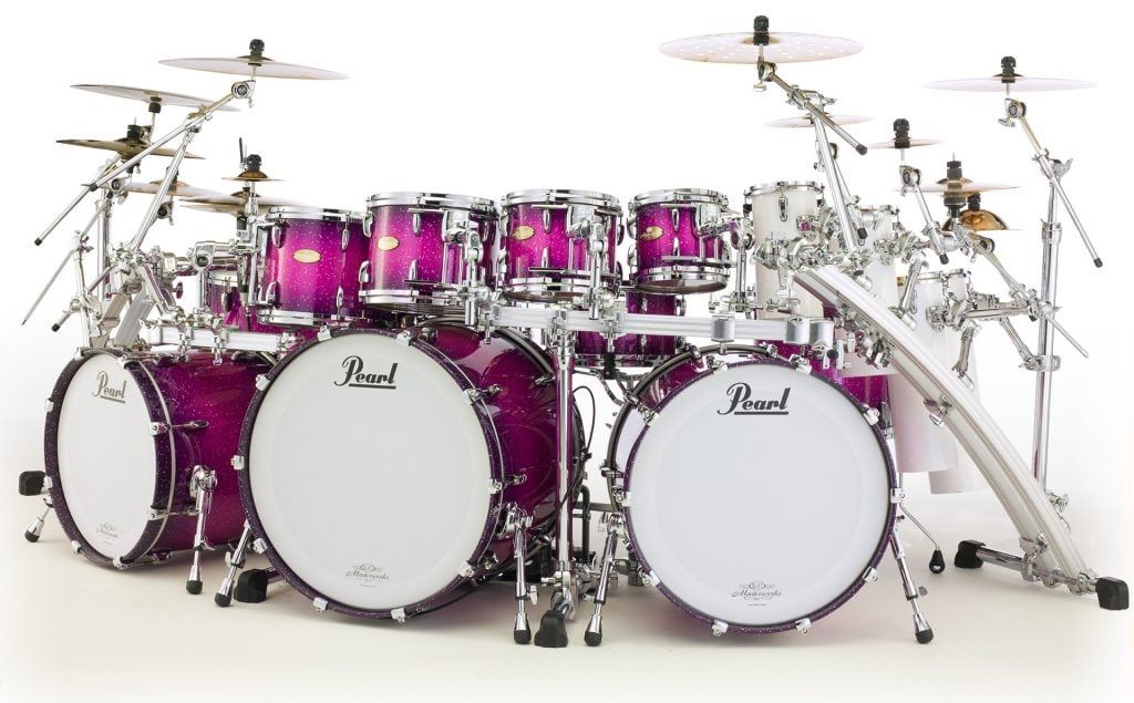 pearl masterworks drum set
