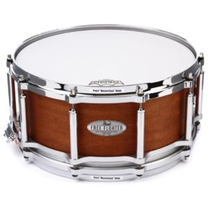Pearl Free Floater Mahogany/Maple Snare Drum