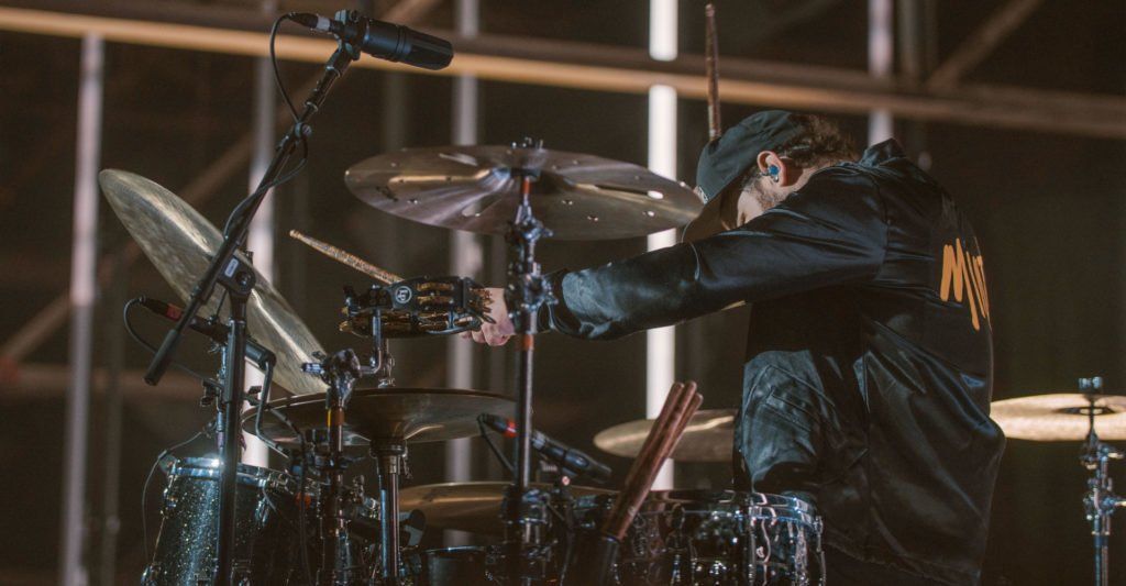recording drums
