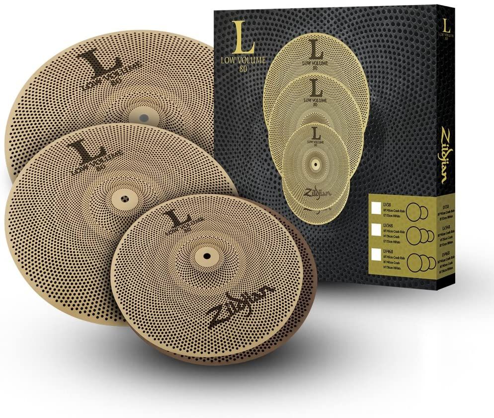 Zildjian L80 Low Volume Cymbal Set 14/16/18