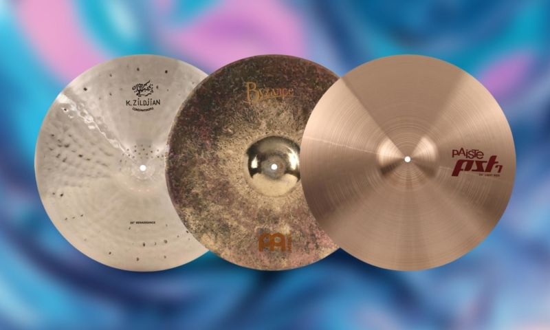 Best Jazz Ride Cymbals With Vintage Sounds