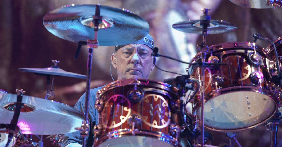 Neil Peart Performing Live