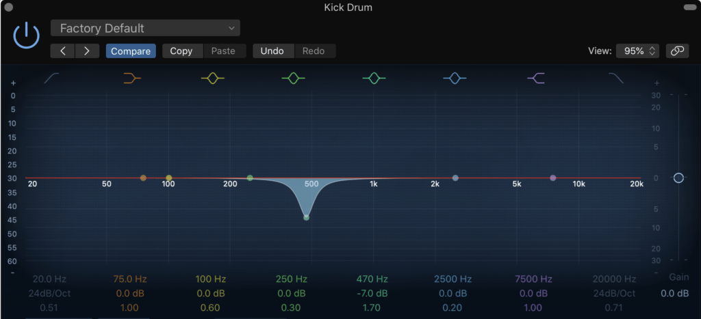 Kick Drum EQ 9