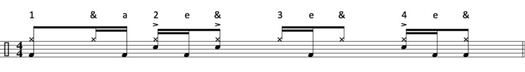 Funk drum beat 13