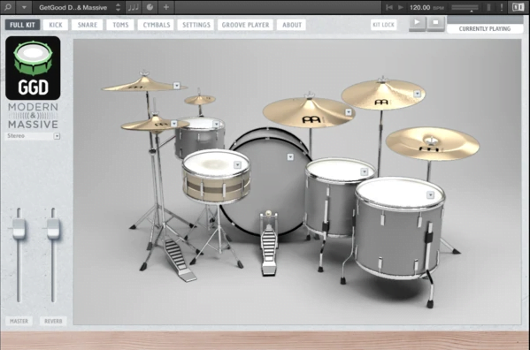 GetGood drums modern and massive