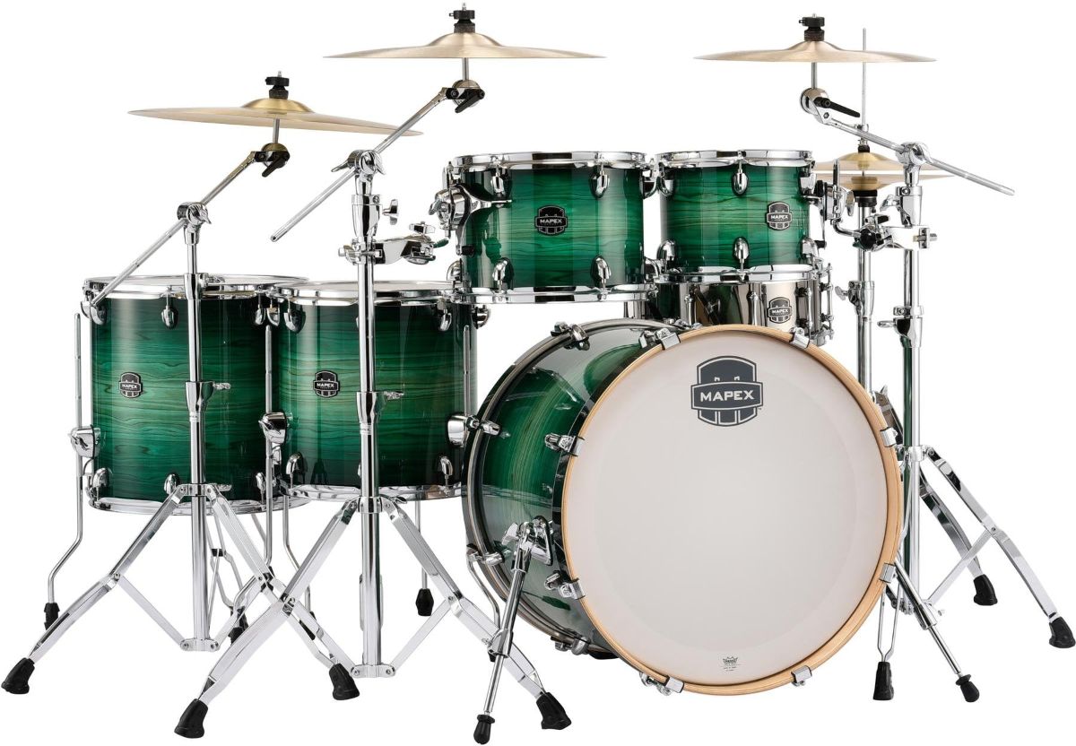 Mapex Armory 6-piece Studioease Shell Pack - Emerald Burst