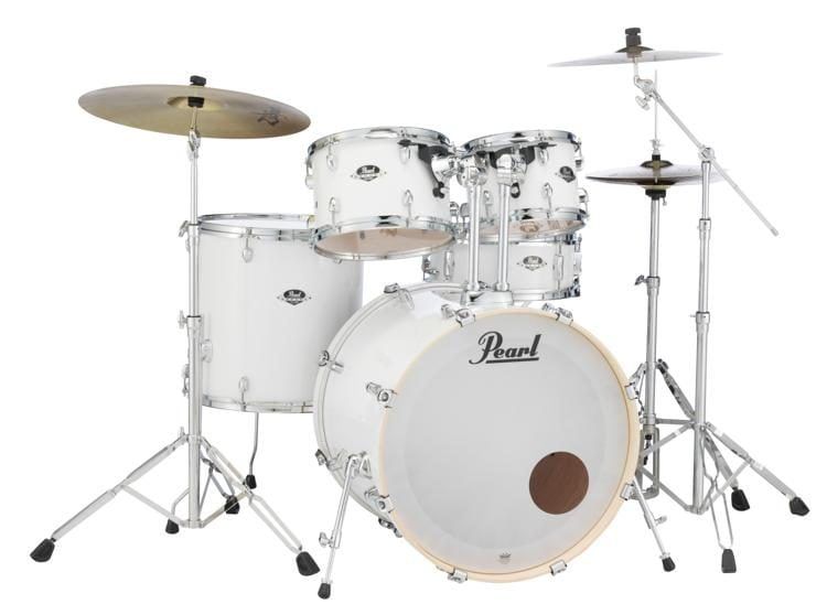 Pearl Export Series EXX Drum Set Pure White
