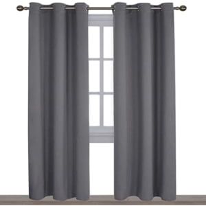 NICETOWN 3 Pass Microfiber Noise Reducing Curtains