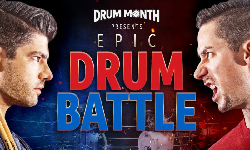 Casey Cooper and Cobus Epic Drum Battle