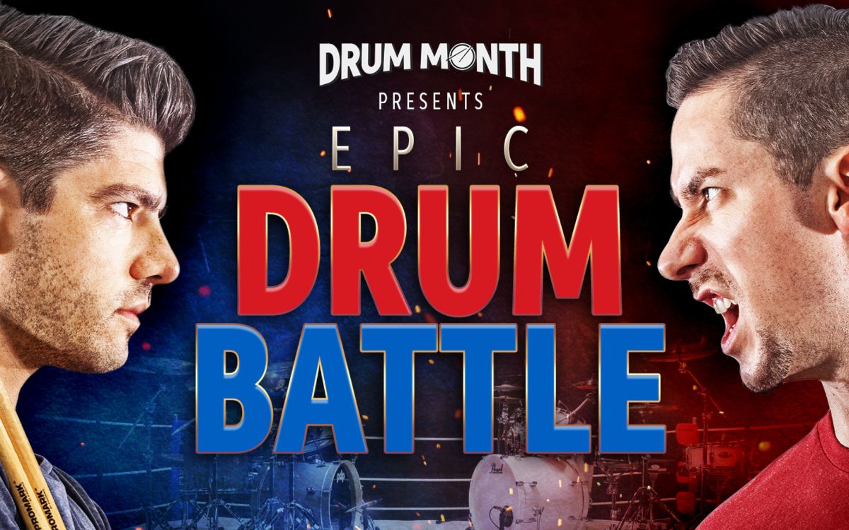 Casey Cooper and Cobus Epic Drum Battle
