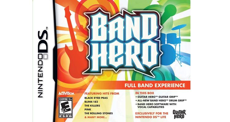 Band Hero Drumming Video Game