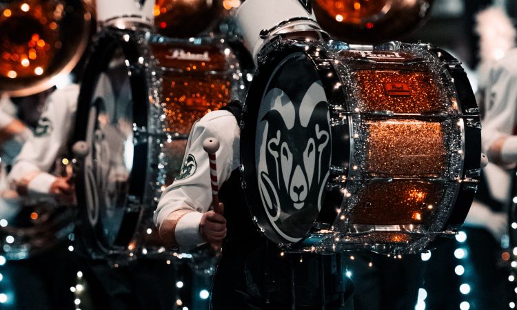 marching bass drum