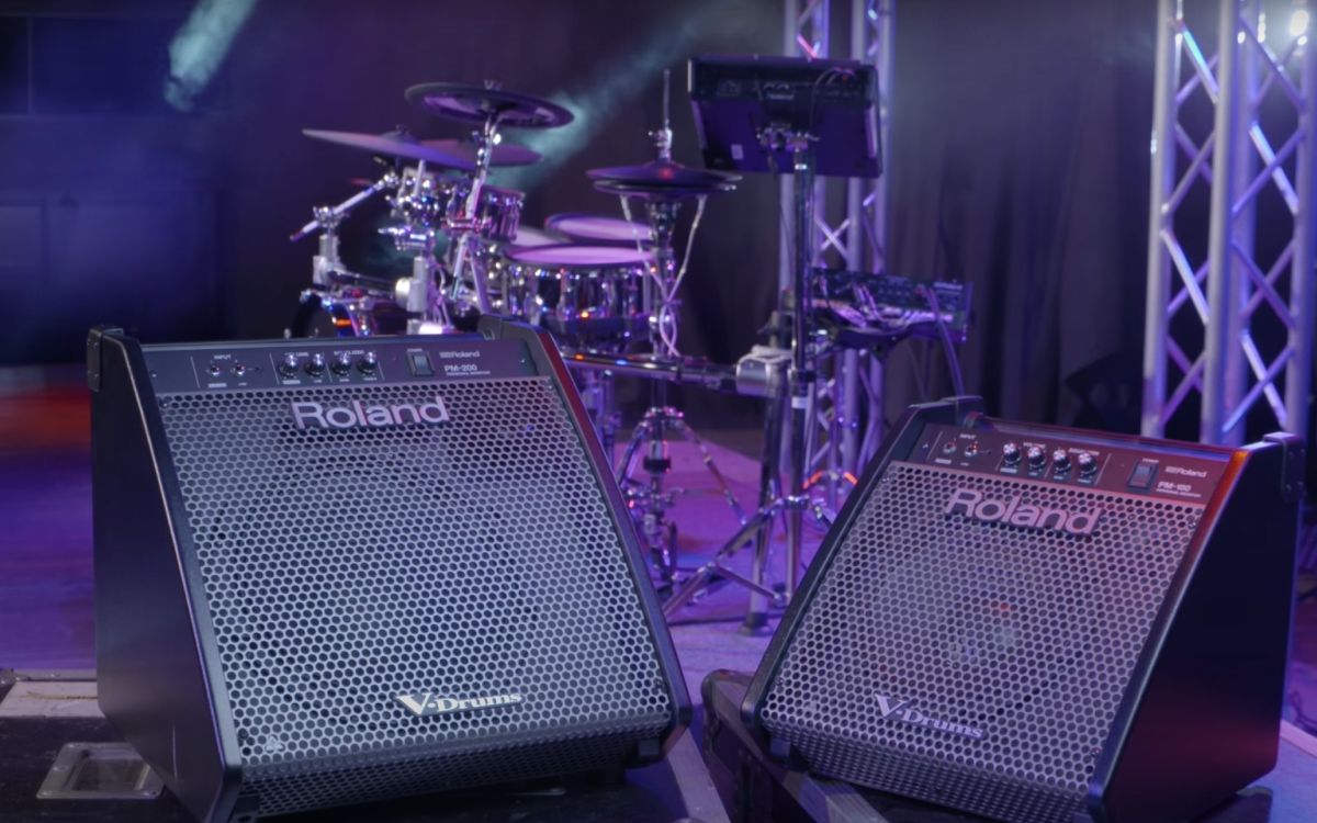 can a bass amp be used for electronic drums
