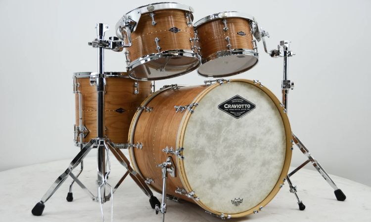 solid shell Craviotto drums