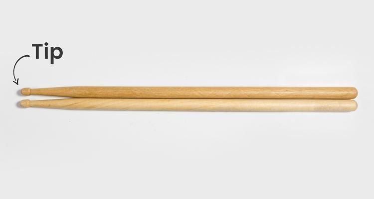 Different Types of Drumsticks - Tip