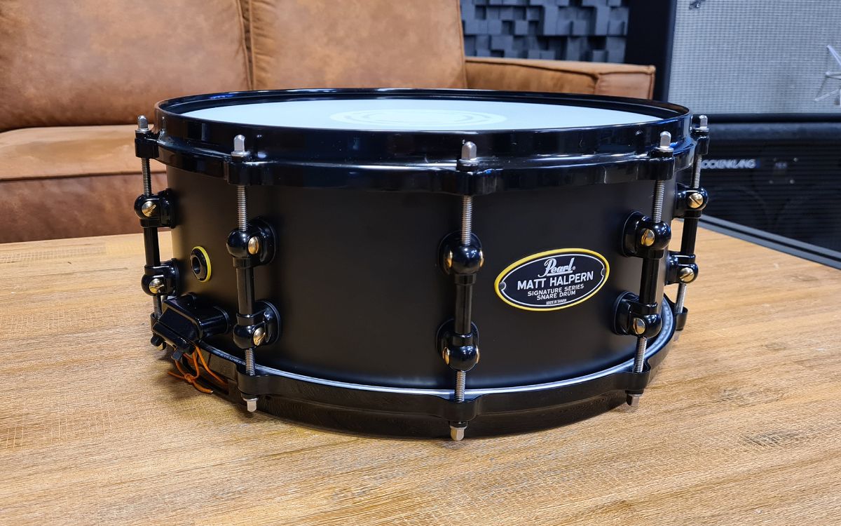 Pearl Matt Halpern Signature Snare Drum Review 1