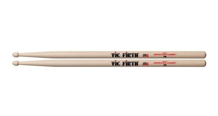 Vic Firth 2B Drum Sticks Size