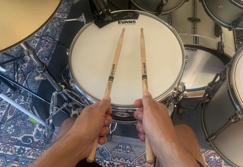French Grip Drumming Finger Position