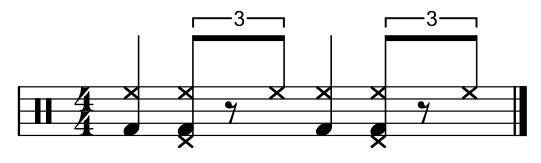 10 jazztrommeslag og mønstre (med10 jazztrommeslag og mønstre (med  