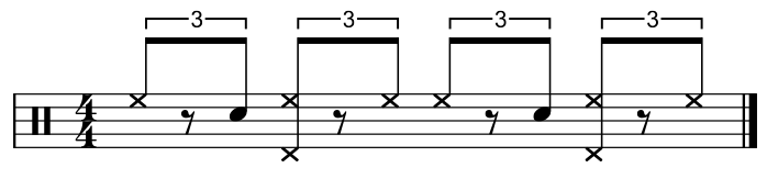 Simple Snare Drum Comping