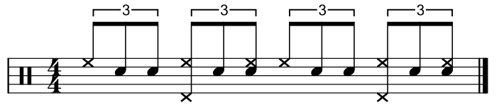Snare Comping Shuffle