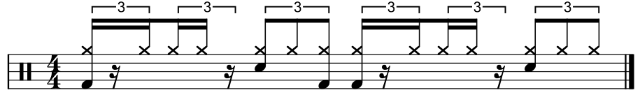 2. Slow Blues with Busier Cymbal Pattern