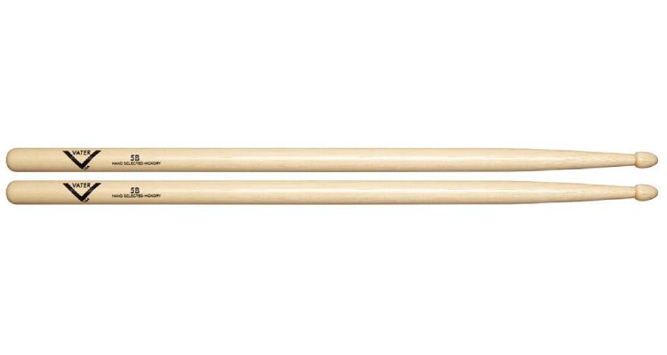 Vater Hickory Drumsticks 5B - Wood Tip