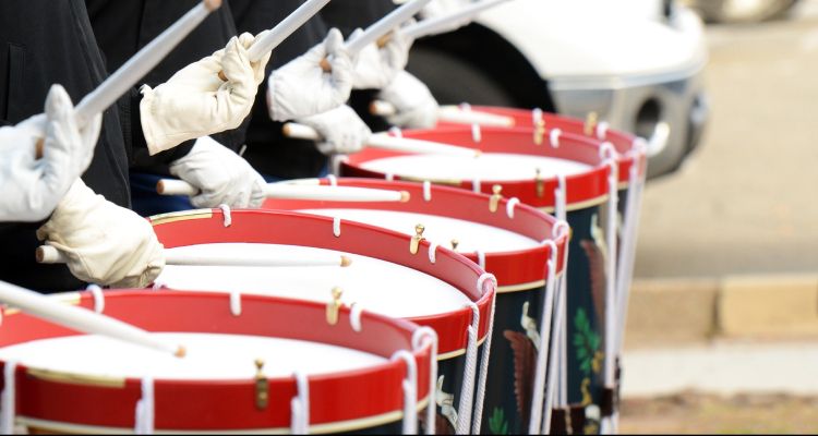 Marching Drummers