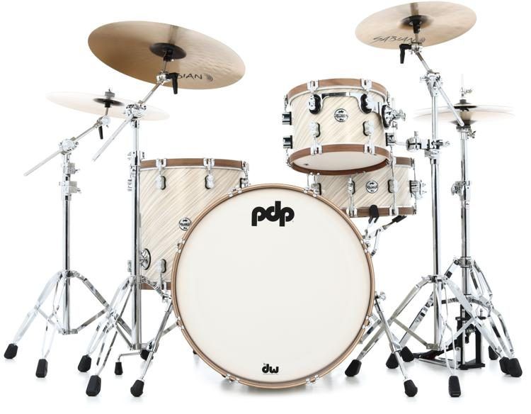 PDP Concept Maple Classic 3-piece Shell Pack - Twisted Ivory