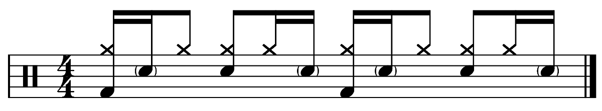 How to Play Ghost Notes - Exercise 2