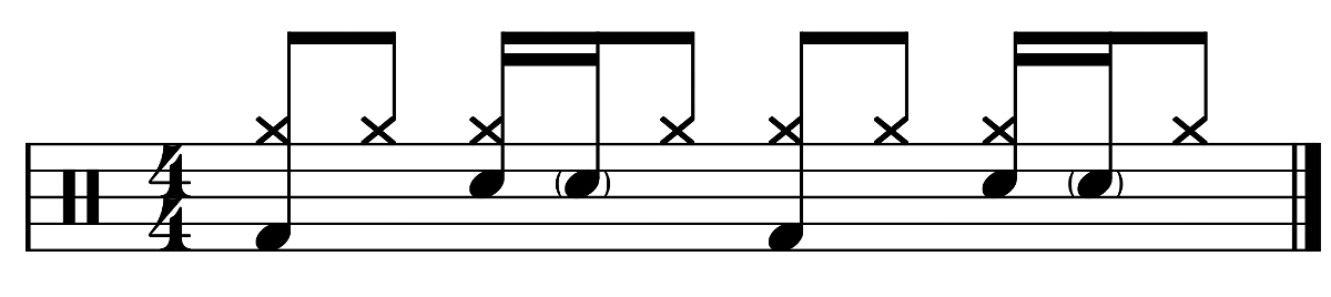 How to Play Ghost Notes - Exercise 5