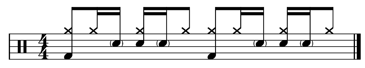 How to Play Ghost Notes - Exercise 6