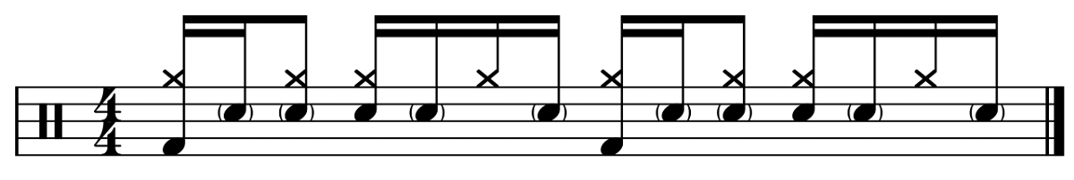 How to Play Ghost Notes - Exercise 7