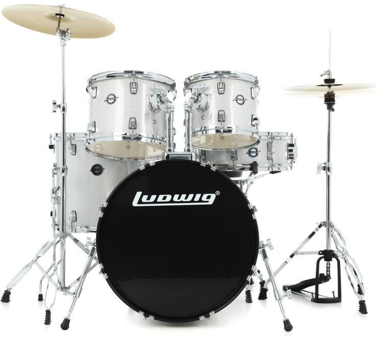 Ludwig Accent Silver Sparkle