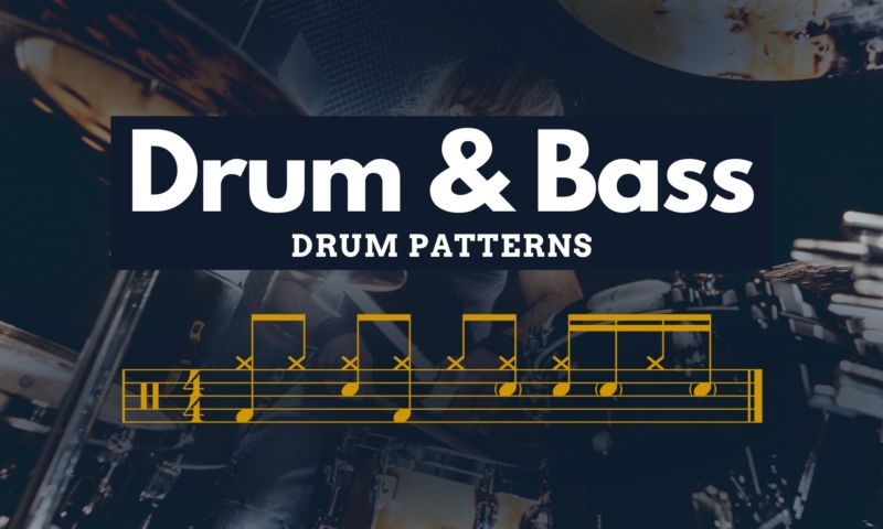 12 Drum and Bass Drum Patterns (With Sheet Music)